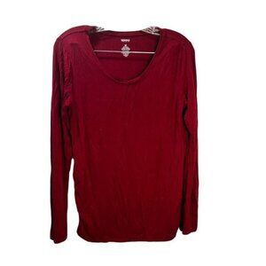 Sonoma T Shirt Plain Casual Long Sleeve‎ Fit Round Neck Medium